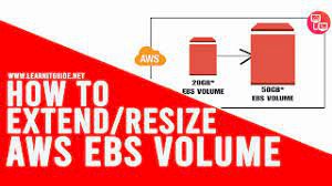 How do I increase the size of my EBS volume if I receive an error that there’s no space left on my file system?