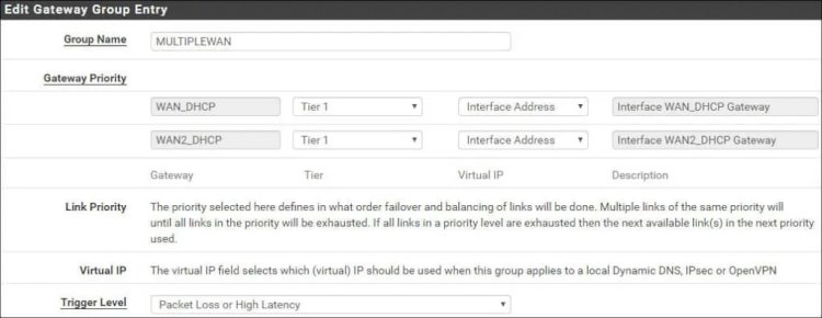 pfsense load-balancing wan